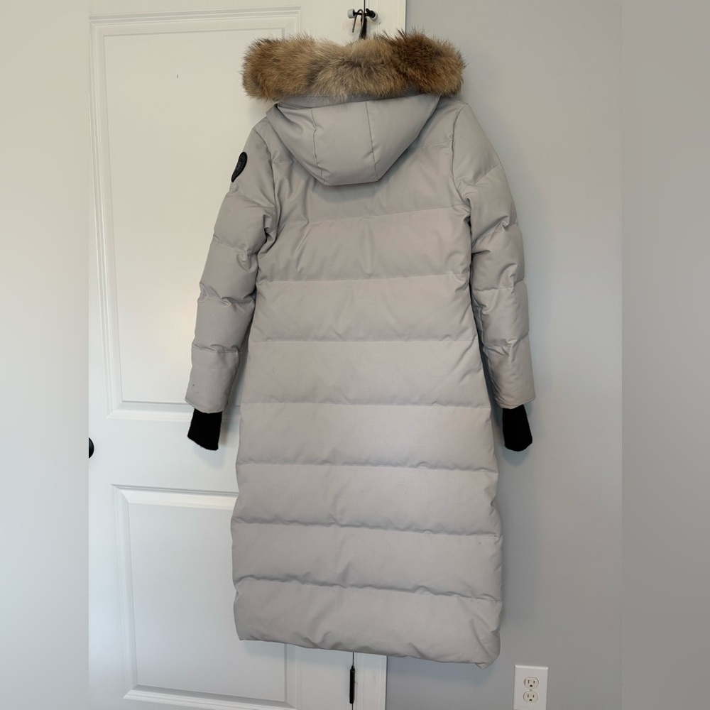 Canada Goose Mystique fusion long parka in silverbirch - Picture 4 of 16